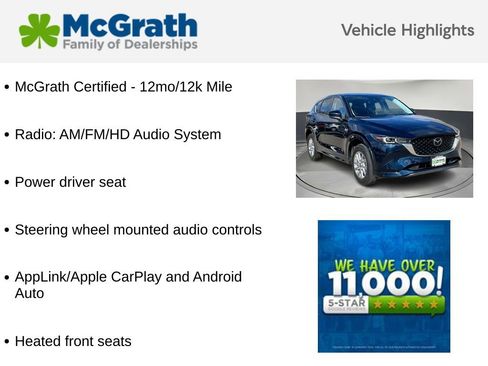 Used 2024 MAZDA CX-5 AWD 2.5 S w/ Select Package image 5