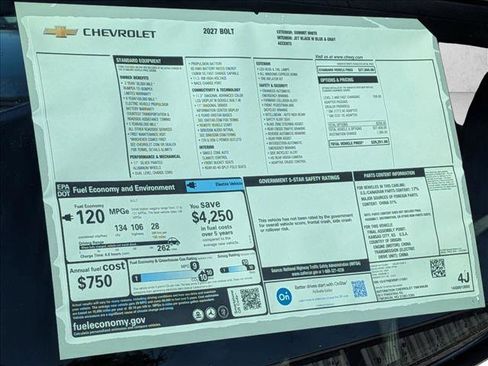 New 2027 Chevrolet Bolt LT FWD image 17