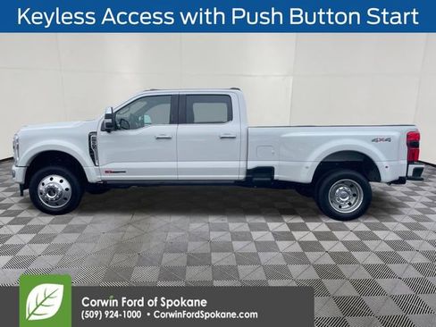 Certified 2024 Ford F450 Platinum w/ Camper Package image 11