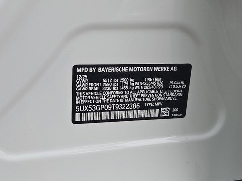 New 2026 BMW X3 xDrive30 w/ Premium Package image 10