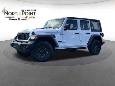 Certified 2025 Jeep Wrangler Sport image 1