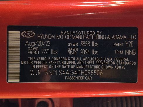 Used 2023 Hyundai Elantra SEL w/ Convenience Package FWD image 33