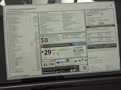 New 2026 BMW M340i M340i w/ Premium Package image 32