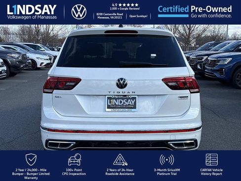 Certified 2022 Volkswagen Tiguan SEL R-Line image 4