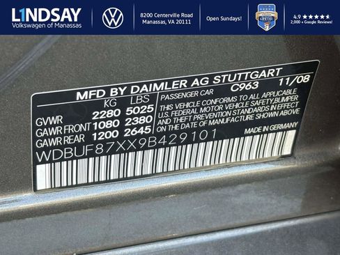 Used 2009 Mercedes-Benz E 350 4MATIC Sedan image 25