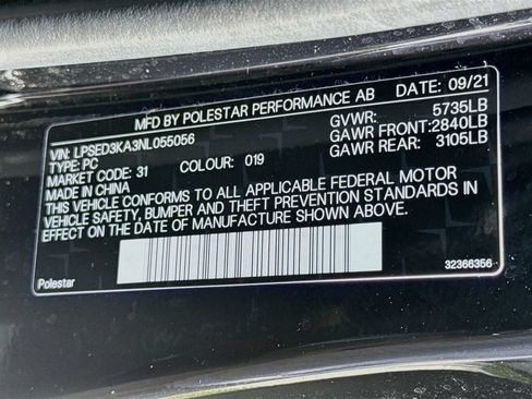 Used 2022 Polestar Polestar 2 w/ Plus Package AWD/4WD image 36