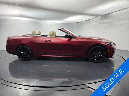 Used 2025 BMW 430i Convertible w/ M Sport Package RWD image 3