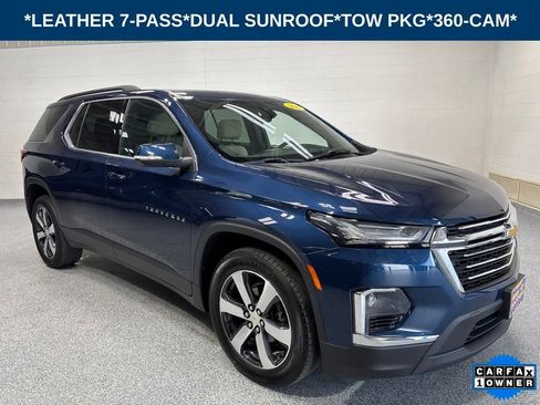Used 2023 Chevrolet Traverse LT w/ LT Premium Package AWD/4WD image 1