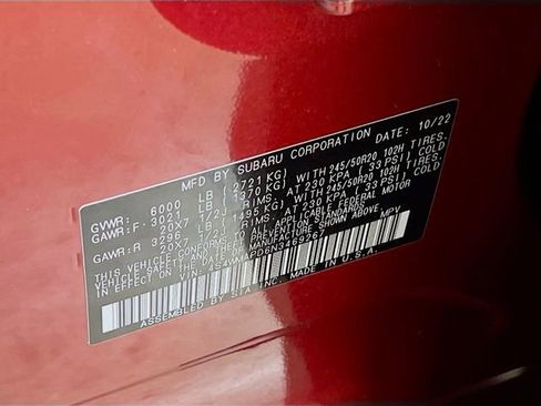 Used 2022 Subaru Ascent Limited w/ Technology Package image 36