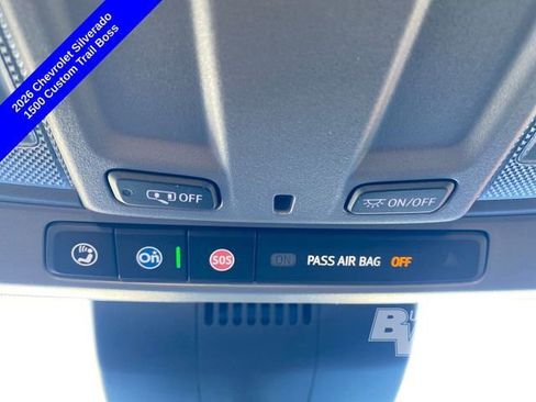 New 2026 Chevrolet Silverado 1500 Custom Trail Boss w/ LPO, Dark Essentials Package image 25