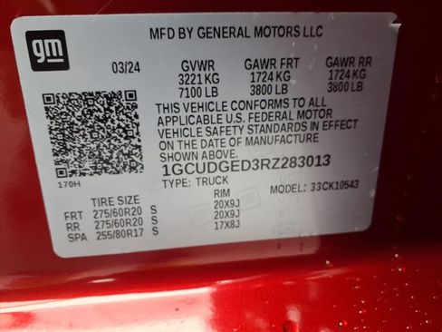 Certified 2024 Chevrolet Silverado 1500 LTZ w/ LTZ Convenience Package II image 33