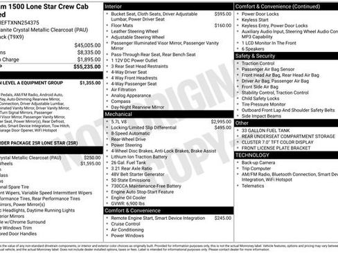 Used 2022 RAM 1500 Lone Star image 23