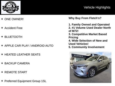 Used 2023 Buick Envision Essence AWD/4WD image 2