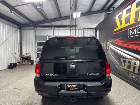 Used 2015 Nissan Armada Platinum w/ 2nd Row Captain Seat Package AWD/4WD image 16