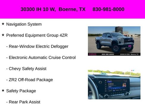 Used 2024 Chevrolet Colorado ZR2 w/ Technology Package AWD/4WD image 10