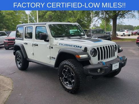 Certified 2023 Jeep Wrangler Unlimited Rubicon 4xe w/ Cold Weather Group AWD/4WD image 7