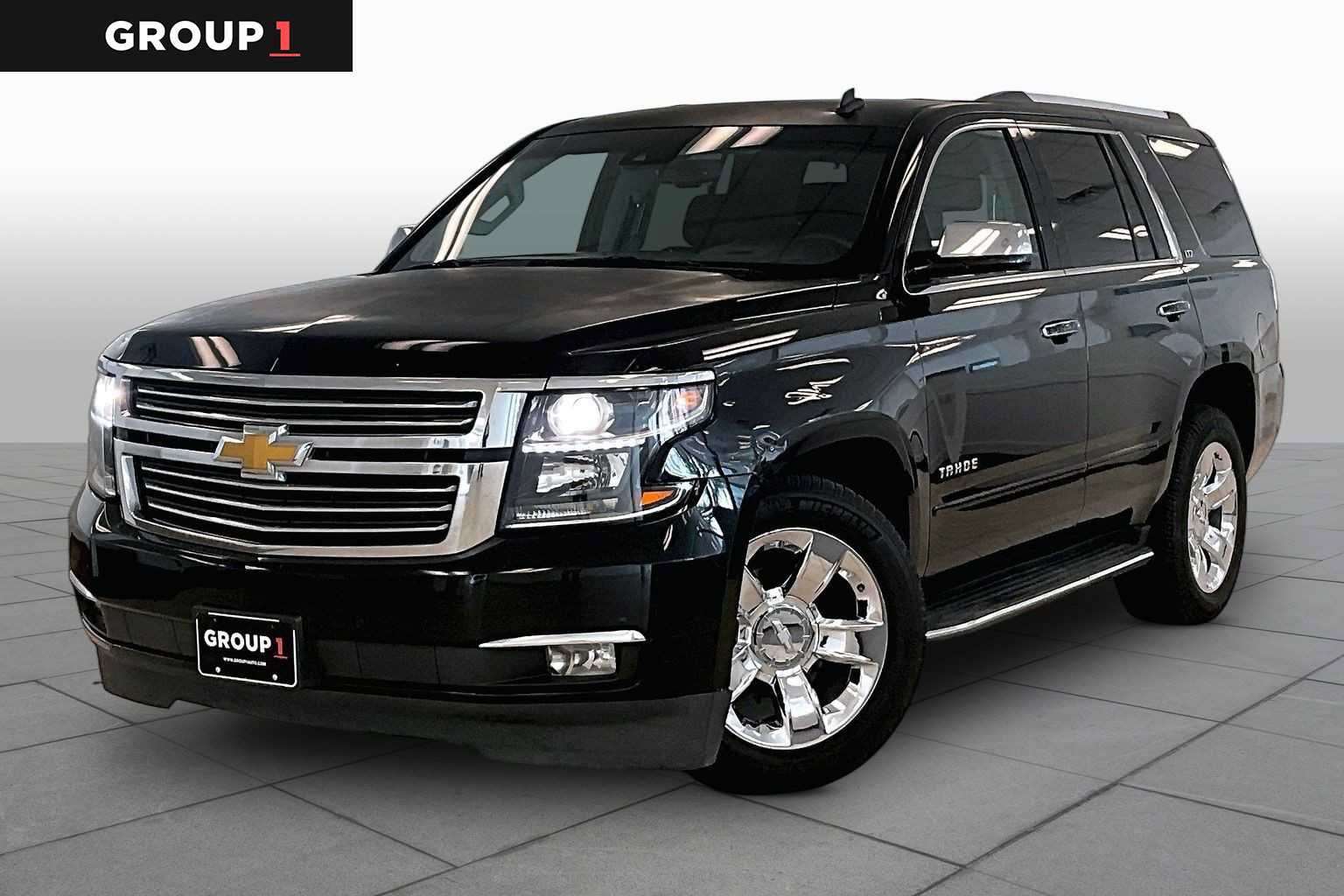 Used 2015 Chevrolet Tahoe LTZ RWD image 1