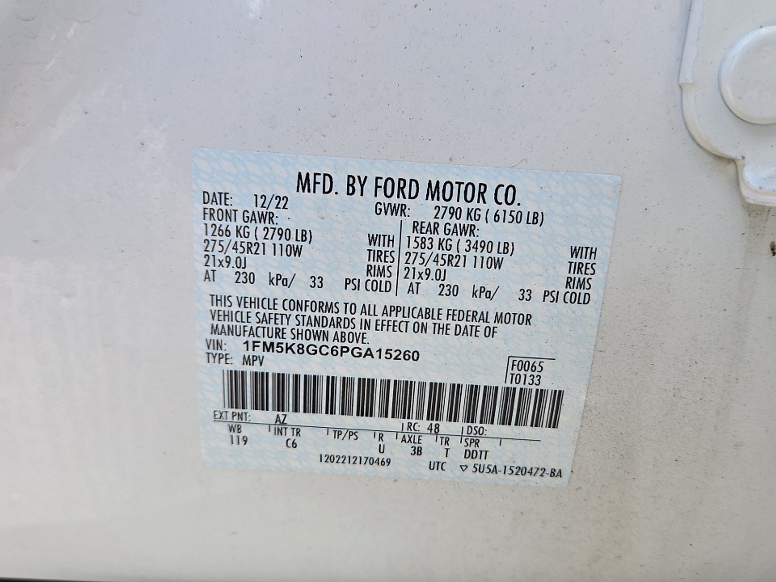 Certified 2023 Ford Explorer ST w/ Equipment Group 401A AWD/4WD image 26