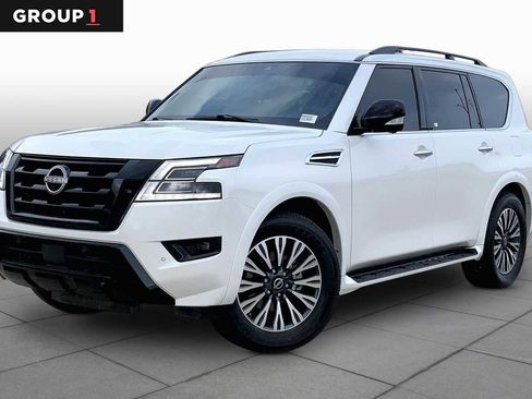 Used 2023 Nissan Armada SL w/ Midnight Edition Package RWD image 1