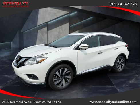 Used 2018 Nissan Murano Platinum w/ Cargo Package AWD/4WD image 7