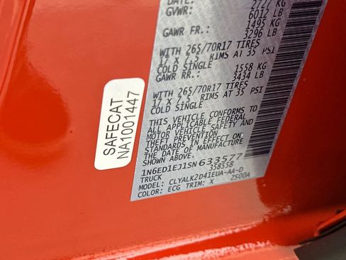 New 2025 Nissan Frontier Pro-X image 26