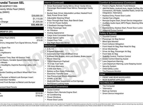 Certified 2023 Hyundai Tucson SEL AWD/4WD image 5