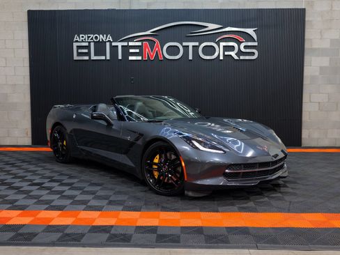Used 2014 Chevrolet Corvette Stingray Convertible w/ 3LT Preferred Equipment Group RWD image 3