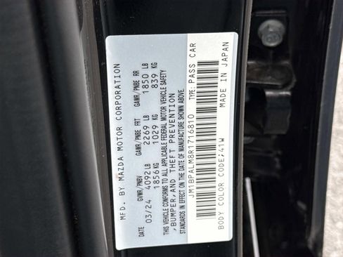 Used 2024 MAZDA MAZDA3 s w/ Appearance Package FWD image 30