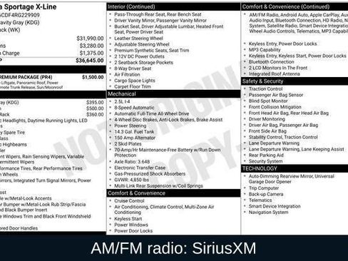 Used 2024 Kia Sportage X-Line w/ X-Line Premium Package image 6