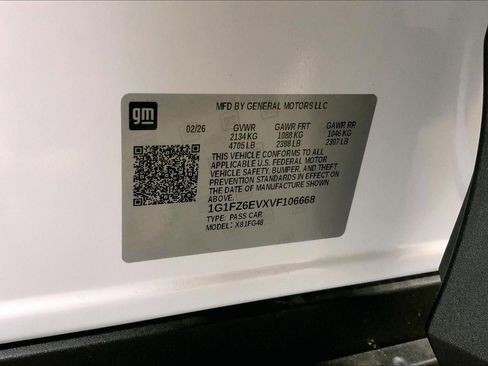 New 2027 Chevrolet Bolt RS w/ LPO, All-Weather Package FWD image 12