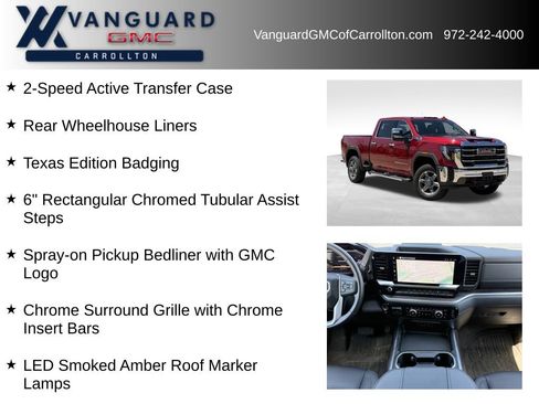 Used 2026 GMC Sierra 2500 SLT w/ Texas SLT Premium Package AWD/4WD image 24