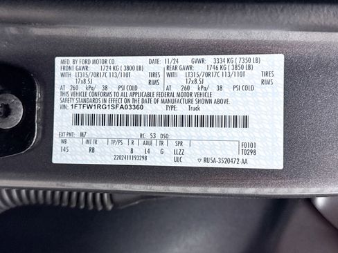 Used 2025 Ford F150 Raptor AWD/4WD image 42