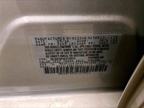 Used 2019 Nissan Sentra SV FWD image 32