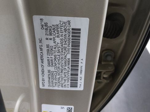 Used 2018 Honda Accord Touring image 33
