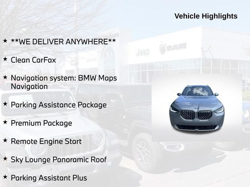 Used 2025 BMW X3 xDrive30i AWD/4WD image 5