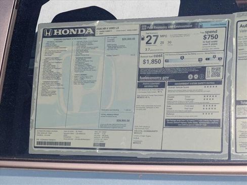 New 2026 Honda HR-V LX image 17