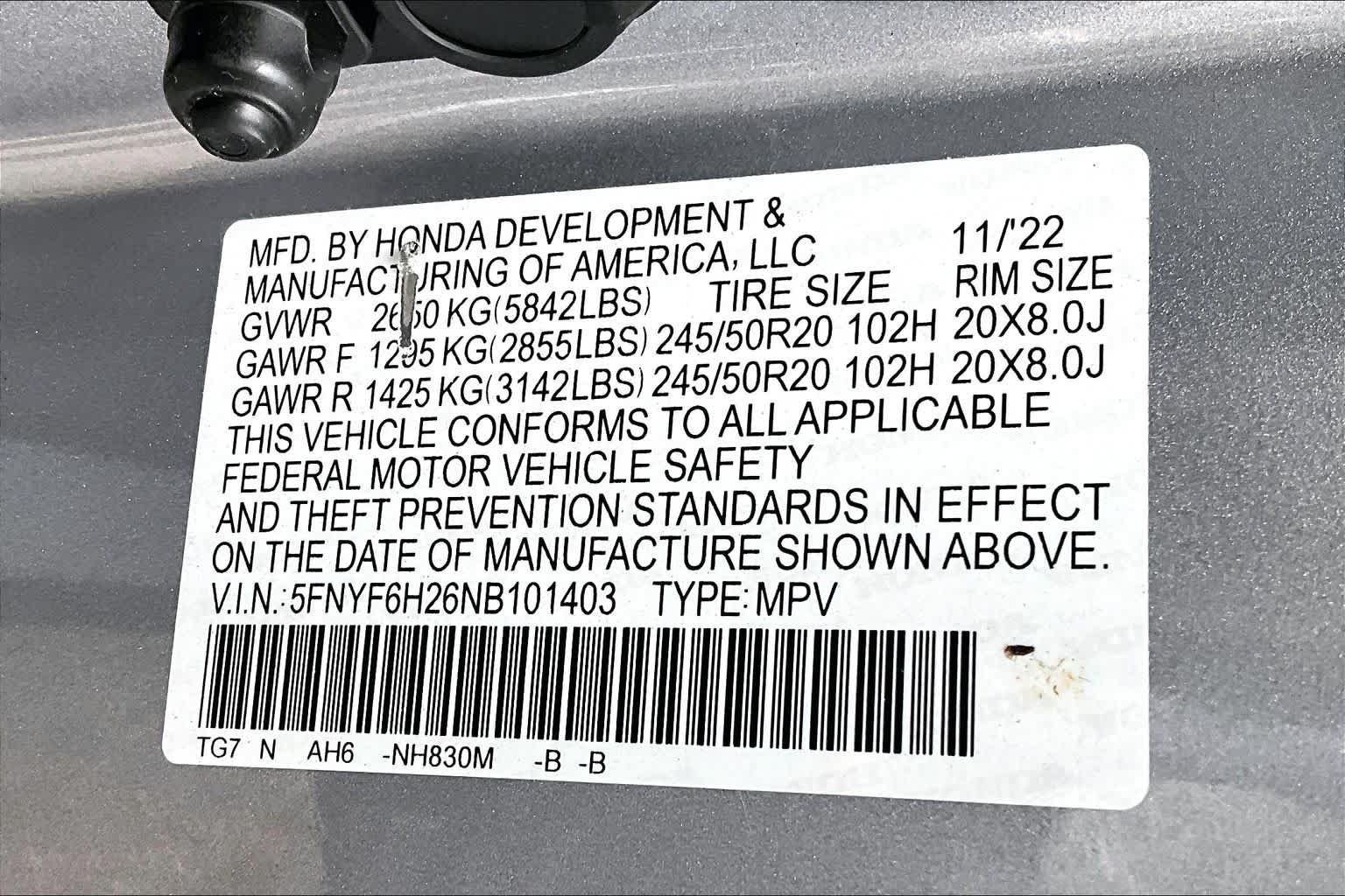 Used 2022 Honda Pilot Special Edition image 34