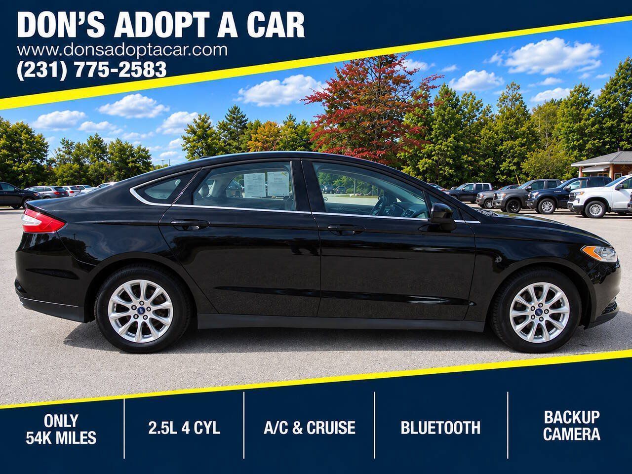 Used 2015 Ford Fusion S FWD image 1