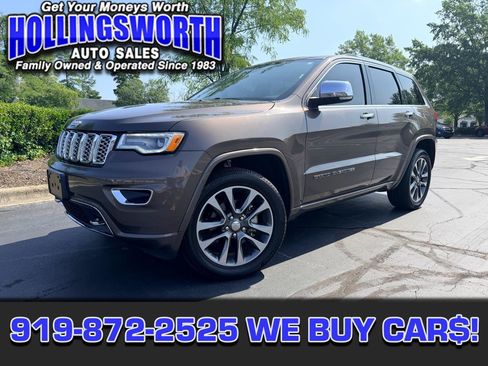 Used 2017 Jeep Grand Cherokee Overland AWD/4WD image 1