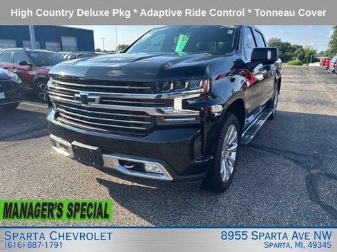 Used 2022 Chevrolet Silverado 1500 High Country w/ LPO, Dark Essentials Package AWD/4WD image 7