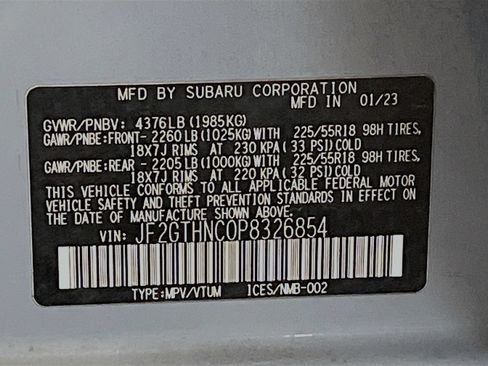 Used 2023 Subaru Crosstrek 2.5i Limited AWD/4WD image 30