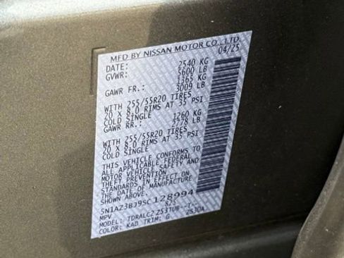 Used 2025 Nissan Murano SV FWD image 33