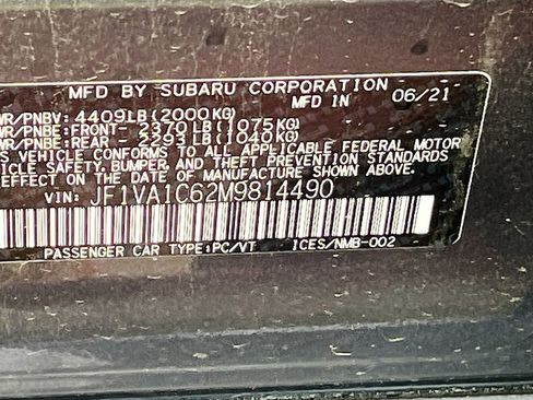 Used 2021 Subaru WRX Premium w/ Popular Package #3 (IZT) image 29