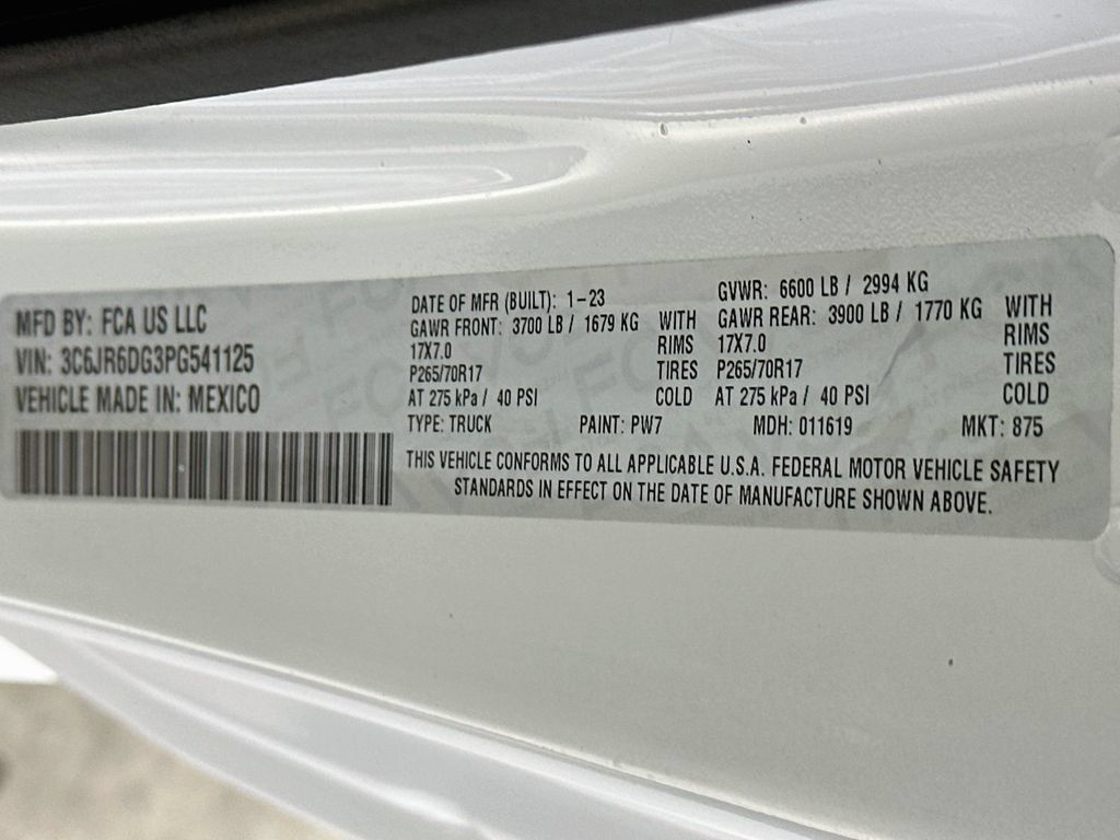 Used 2023 RAM 1500 Tradesman w/ Power & Remote Entry Group RWD image 33