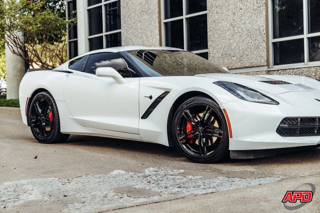 Used 2017 Chevrolet Corvette Stingray Coupe w/ Carbon Flash Badge Package RWD image 38