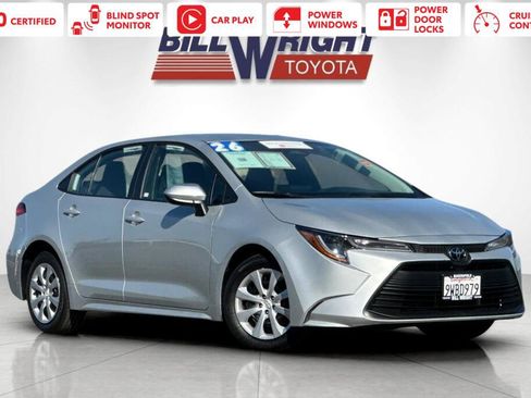 Certified 2026 Toyota Corolla LE FWD image 1