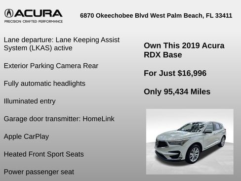 Used 2019 Acura RDX FWD image 12