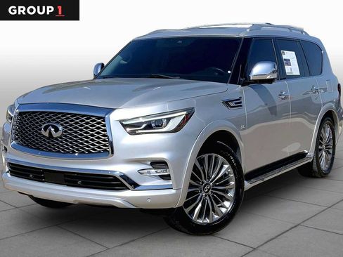 Used 2019 INFINITI QX80 Luxe w/ 22" Wheel Package RWD image 1