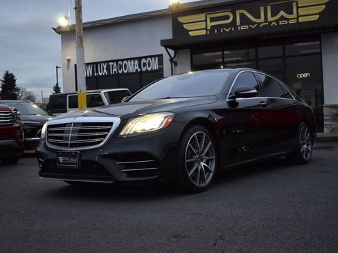 Used 2018 Mercedes-Benz S 560 S 560 w/ AMG Line Exterior image 5