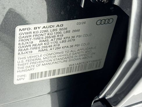 Used 2026 Audi Q3 quattro 2.0T AWD/4WD image 34